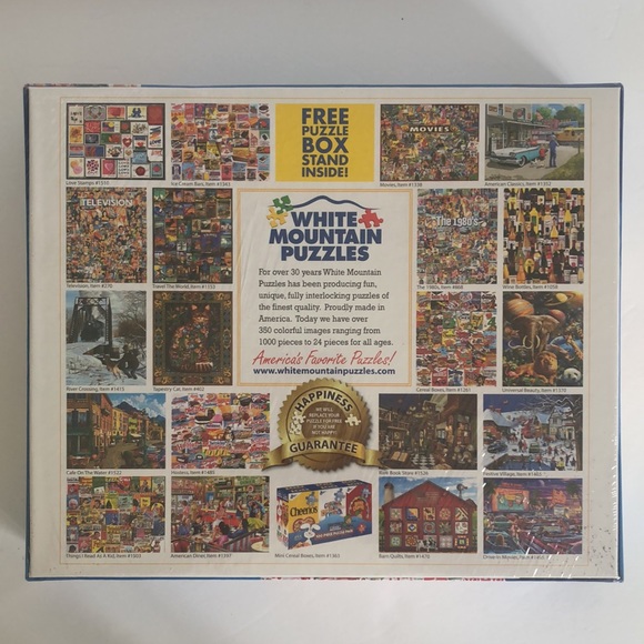 White Mountain Hostess 1000 Piece Puzzle NIB - Picture 10 of 10